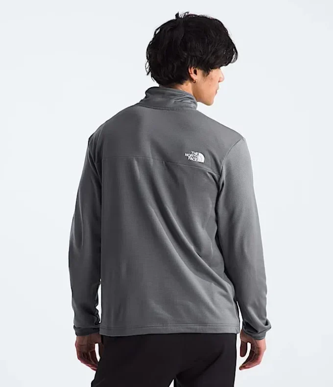 Chaqueta con cremallera completa Cedar Trail Grid Fleece para hombre