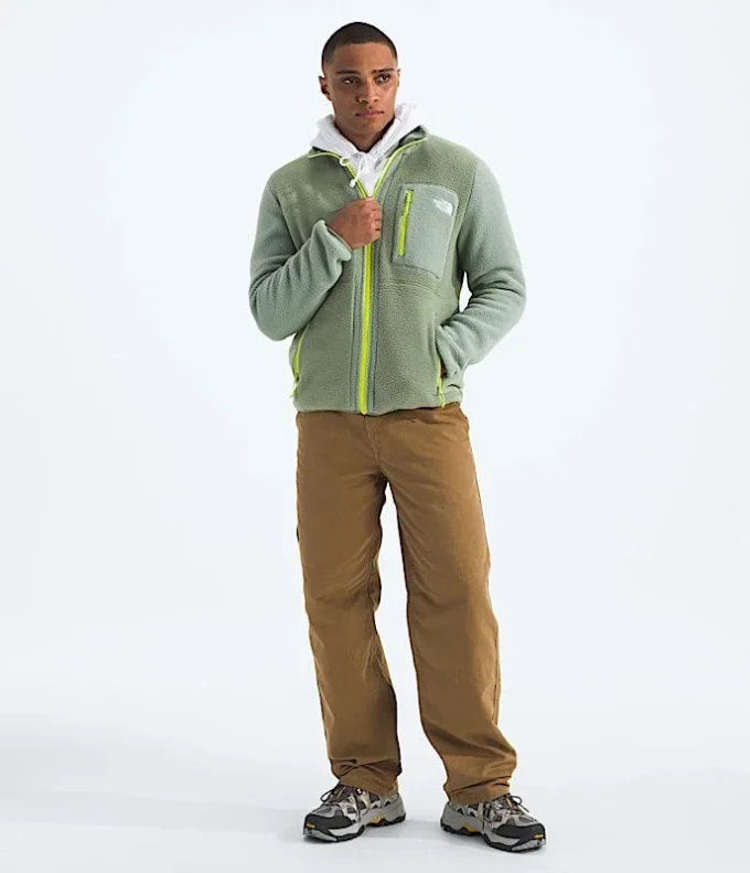 Chaqueta con cremallera completa Yumiori para hombre