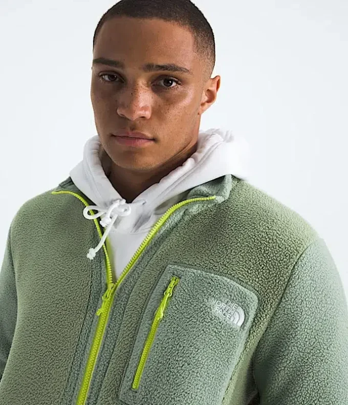 Chaqueta con cremallera completa Yumiori para hombre