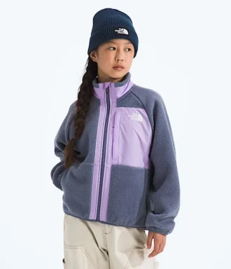 Chaqueta con cremallera completa Yumiori para niña