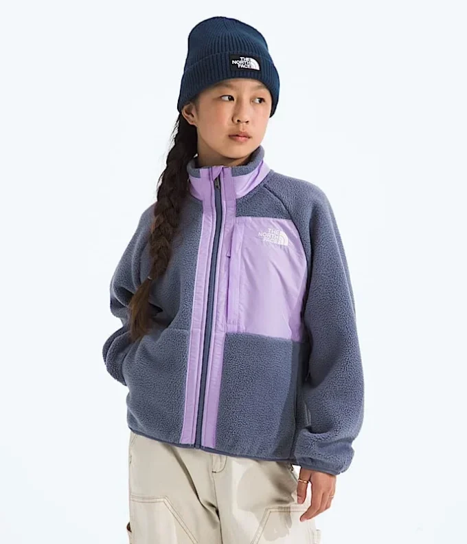 Chaqueta con cremallera completa Yumiori para niña