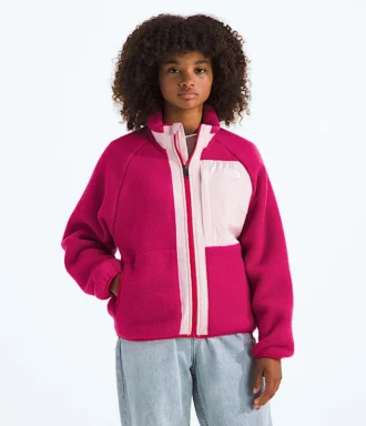 Chaqueta con cremallera completa Yumiori para niña