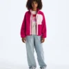 Chaqueta con cremallera completa Yumiori para niña