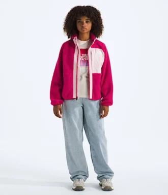 Chaqueta con cremallera completa Yumiori para niña