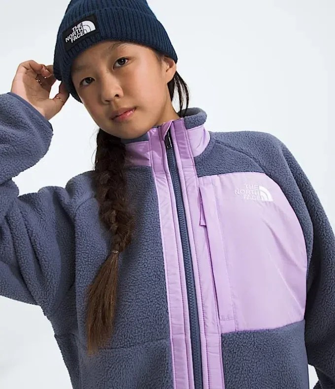 Chaqueta con cremallera completa Yumiori para niña