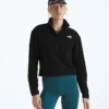Chaqueta corta con media cremallera Glacier Fleece para mujer Chaqueta corta con media cremallera Glacier Fleece para mujer