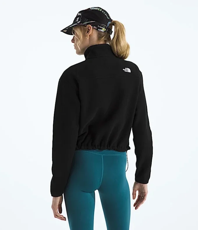 Chaqueta corta con media cremallera Glacier Fleece para mujer Chaqueta corta con media cremallera Glacier Fleece para mujer