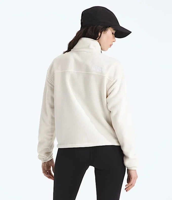 Chaqueta corta con media cremallera Glacier Fleece para mujer Chaqueta corta con media cremallera Glacier Fleece para mujer