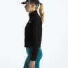 Chaqueta corta con media cremallera Glacier Fleece para mujer Chaqueta corta con media cremallera Glacier Fleece para mujer