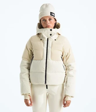 Chaqueta corta de plumón para mujer Cold Spell Corduroy