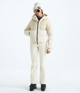 Chaqueta corta de plumón para mujer Cold Spell Corduroy