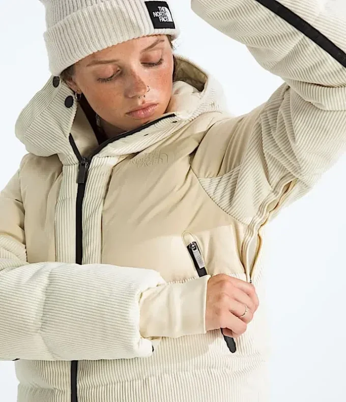 Chaqueta corta de plumón para mujer Cold Spell Corduroy Chaqueta corta de plumón para mujer Cold Spell Corduroy