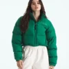 Chaqueta corta Nuptse DTM para mujer