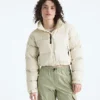 Chaqueta corta Nuptse DTM para mujer