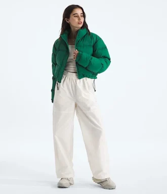 Chaqueta corta Nuptse DTM para mujer