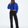 Chaqueta corta Nuptse DTM para mujer