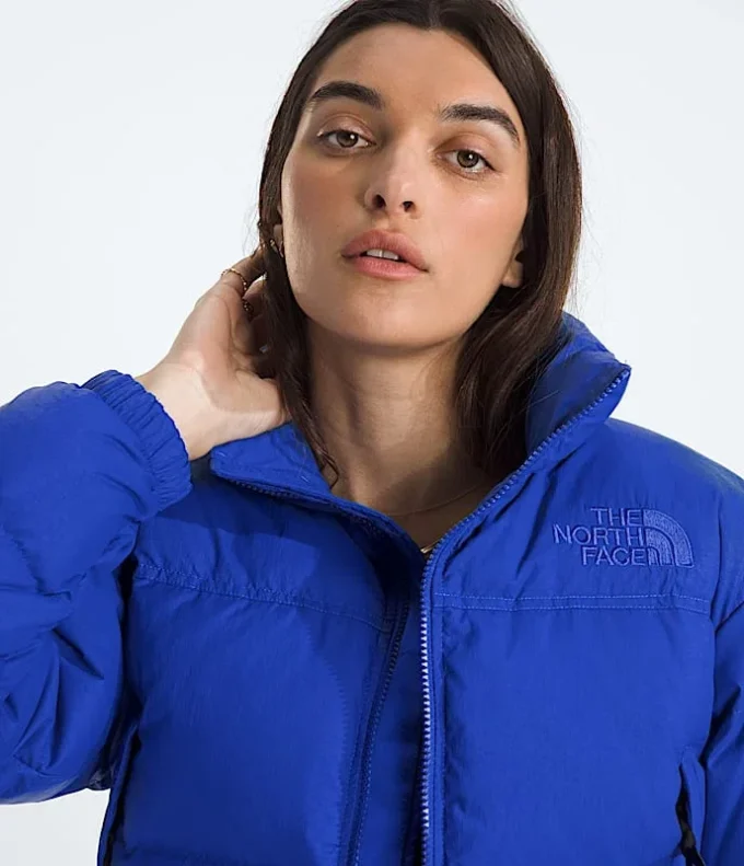 Chaqueta corta Nuptse DTM para mujer