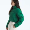 Chaqueta corta Nuptse DTM para mujer