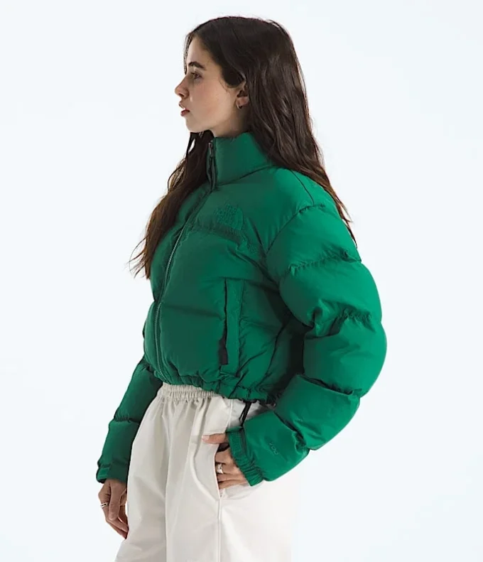 Chaqueta corta Nuptse DTM para mujer