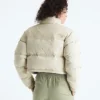 Chaqueta corta Nuptse DTM para mujer