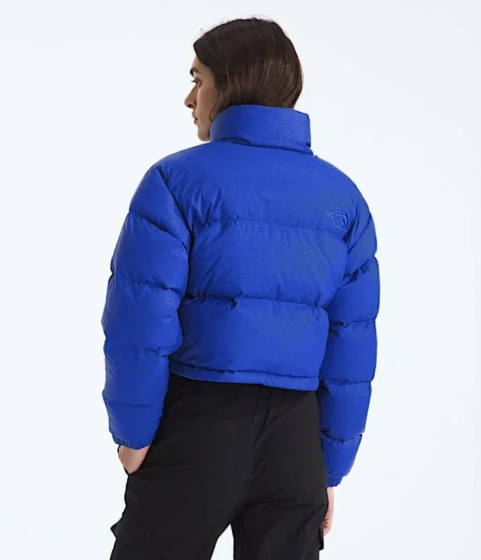 Chaqueta corta Nuptse DTM para mujer