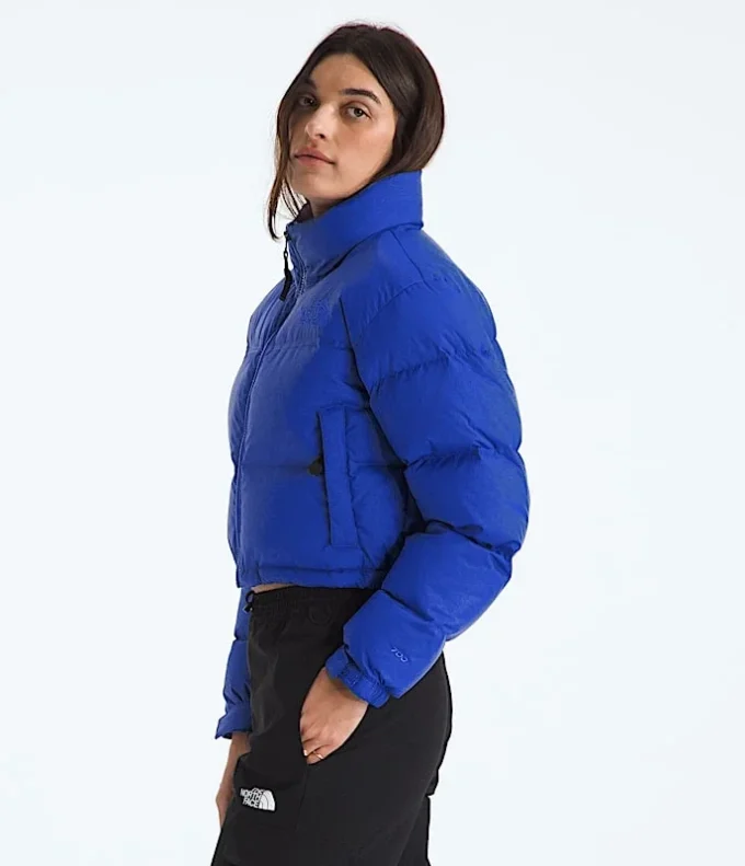 Chaqueta corta Nuptse DTM para mujer