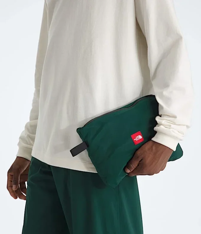 Chaqueta cortavientos con capucha plegable TNF™ Red Box para hombre Chaqueta cortavientos con capucha plegable TNF™ Red Box para hombre