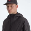 Chaqueta cortavientos con capucha plegable TNF™ Red Box para hombre Chaqueta cortavientos con capucha plegable TNF™ Red Box para hombre