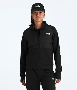 Chaqueta híbrida con cremallera completa Reaxion 2.0 para mujer