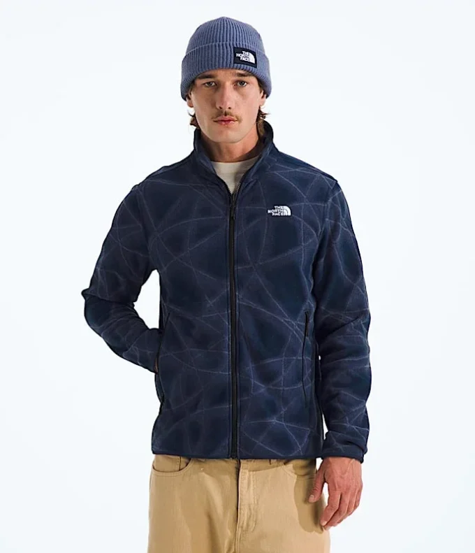 Chaqueta polar Glacier para hombre — Estampado