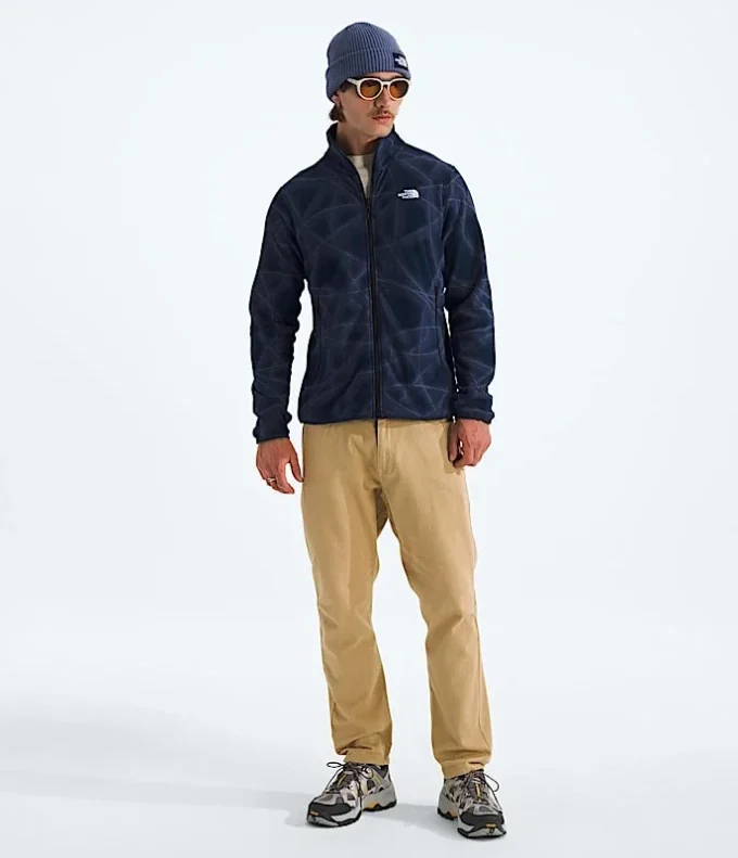 Chaqueta polar Glacier para hombre — Estampado
