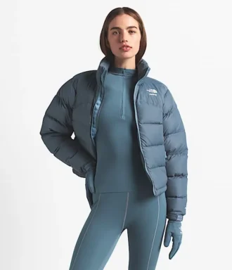 Chaqueta retro Nuptse 2000 para mujer de The North Face X SKIMS