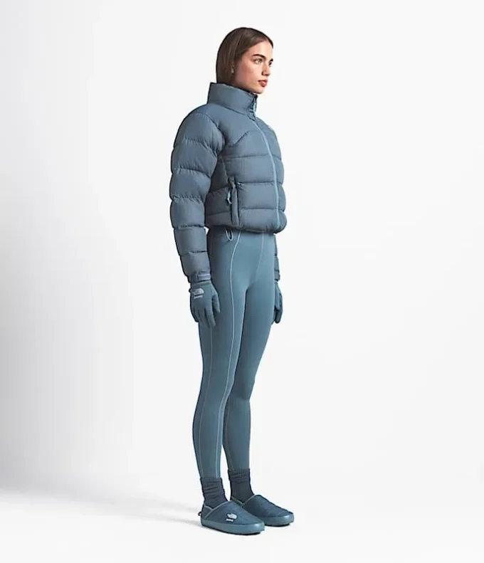 Chaqueta retro Nuptse 2000 para mujer de The North Face X SKIMS Chaqueta retro Nuptse 2000 para mujer de The North Face X SKIMS