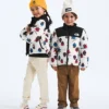Chaqueta retro Nuptse para niños 1996 — Estampado