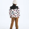 Chaqueta retro Nuptse para niños 1996 — Estampado