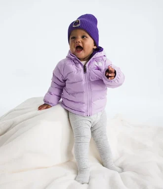 Chaqueta reversible con capucha para bebé Perrito