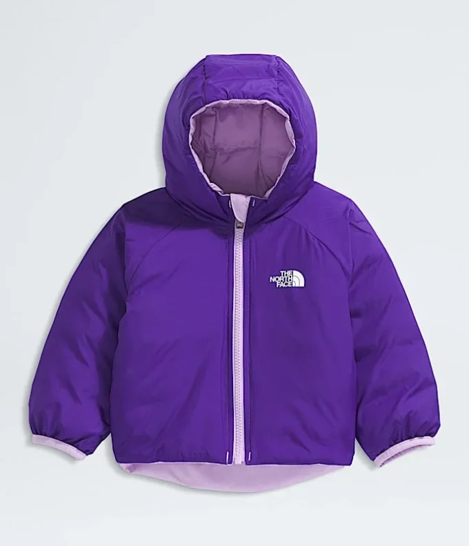 Chaqueta reversible con capucha para bebé Perrito