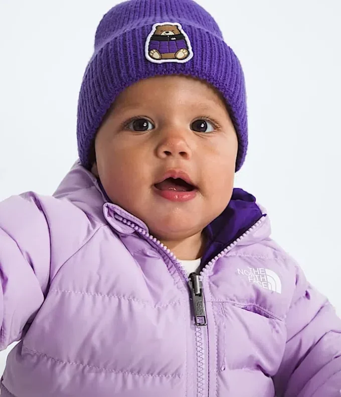 Chaqueta reversible con capucha para bebé Perrito