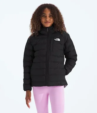 Chaqueta reversible con capucha Perrito para niña