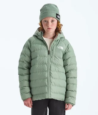 Chaqueta reversible con capucha Perrito para niña