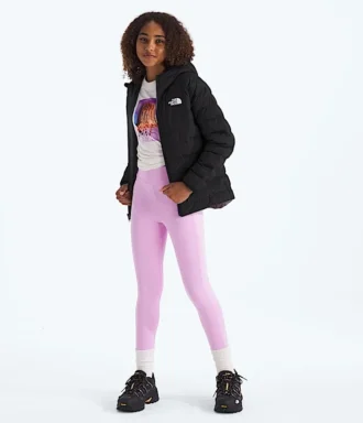 Chaqueta reversible con capucha Perrito para niña