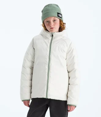 Chaqueta reversible con capucha Perrito para niña
