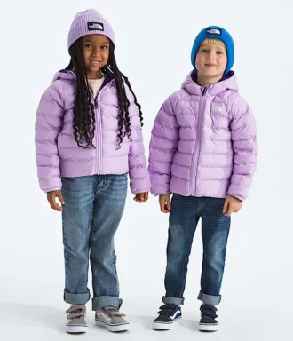 Chaqueta reversible con capucha Perrito para niños