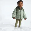 Chaqueta reversible con capucha y cremallera completa Shasta para bebé niño Chaqueta reversible con capucha y cremallera completa Shasta para bebé niño