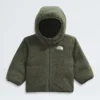 Chaqueta reversible con capucha y cremallera completa Shasta para bebé niño Chaqueta reversible con capucha y cremallera completa Shasta para bebé niño