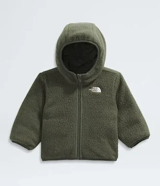 Chaqueta reversible con capucha y cremallera completa Shasta para bebé niño Chaqueta reversible con capucha y cremallera completa Shasta para bebé niño