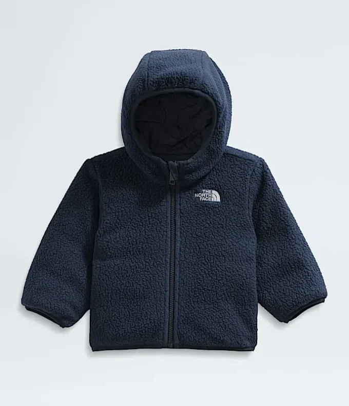 Chaqueta reversible con capucha y cremallera completa Shasta para bebé niño Chaqueta reversible con capucha y cremallera completa Shasta para bebé niño