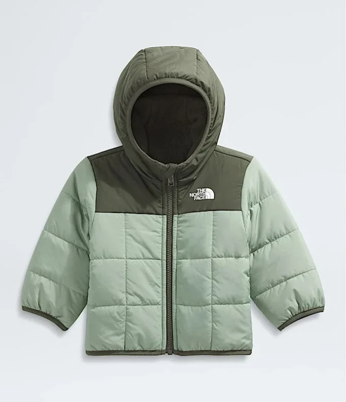 Chaqueta reversible con capucha y cremallera completa Shasta para bebé niño Chaqueta reversible con capucha y cremallera completa Shasta para bebé niño