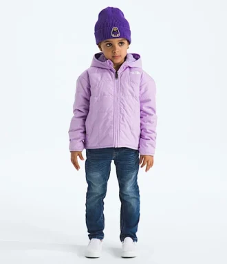 Chaqueta reversible con capucha y cremallera completa Shasta para niña