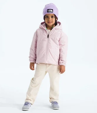 Chaqueta reversible con capucha y cremallera completa Shasta para niña